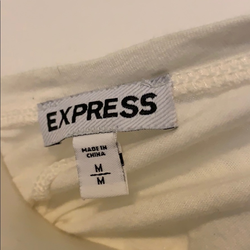 Express Sequined Racerback Tank Top Medium - Picture 5 of 5